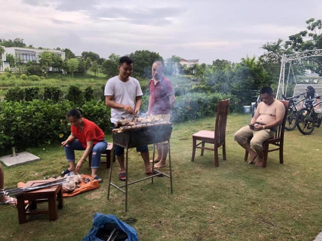 Villa Owner Tai Khu Nghi Duong Sinh Thai Dai Lai Resort Ngoc Quang Esterno foto