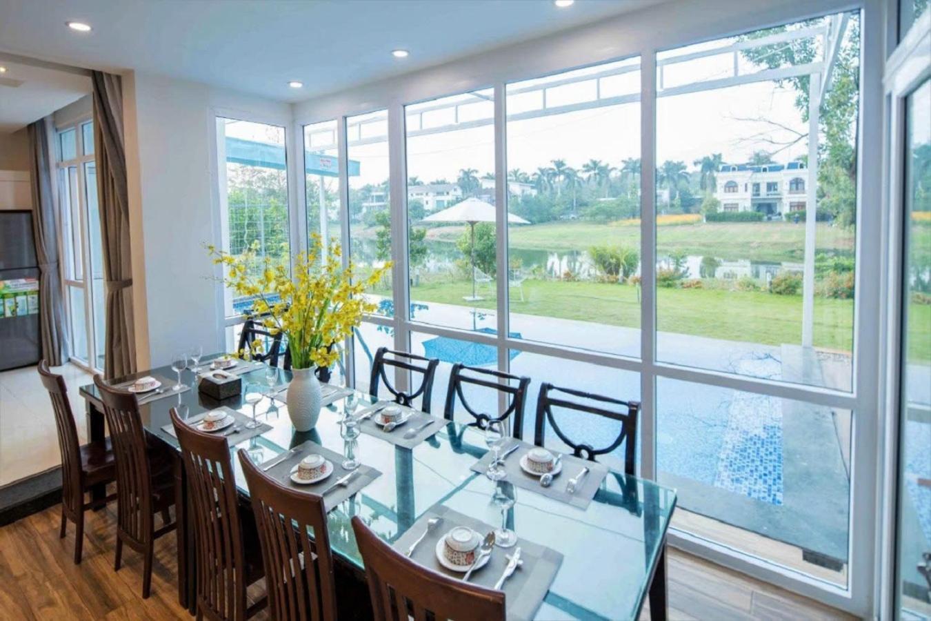 Villa Owner Tai Khu Nghi Duong Sinh Thai Dai Lai Resort Ngoc Quang Esterno foto